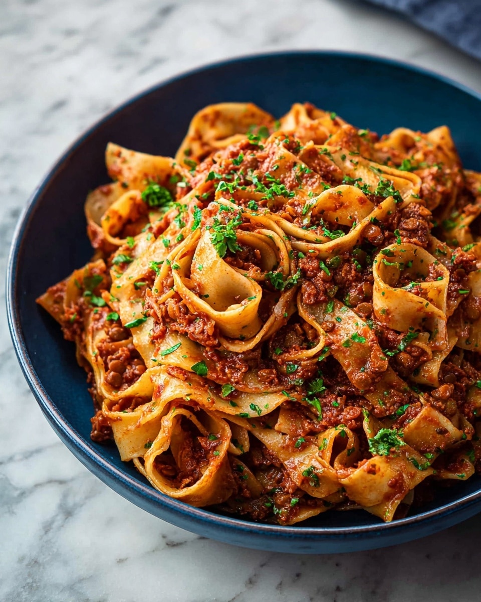 Lentil Bolognese Recipe - Recipe Image