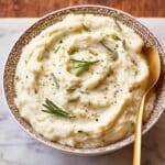 Garlic Mashed Cauliflower Recipe
