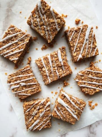 Cinnamon Roll Granola Bars Recipe