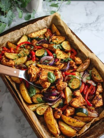 Lemon Herb Chicken Sheet Pan Recipe