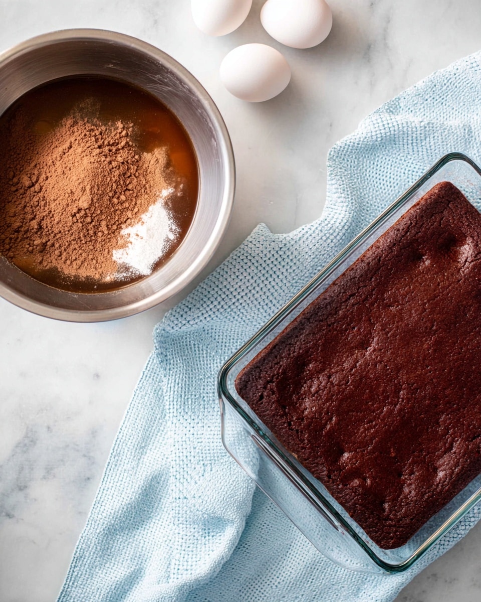 Red Velvet Ooey Gooey Butter Cake Squares Recipe - Recipe Image