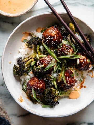 Weeknight Sticky Honey Garlic Meatballs Recipe