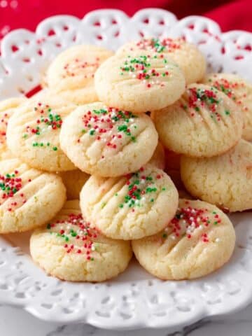 Whipped Shortbread Cookies Recipe