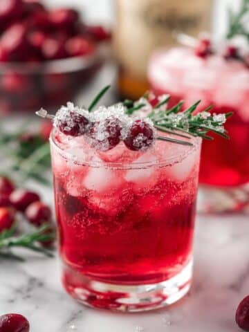 Cranberry Cider Sparkling Punch Recipe