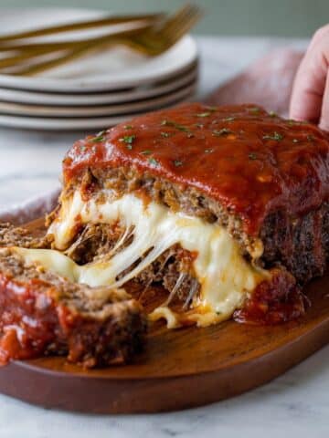 Macaroni Cheese Stuffed Meatloaf Recipe