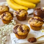 Nutella-Banana Muffins Recipe