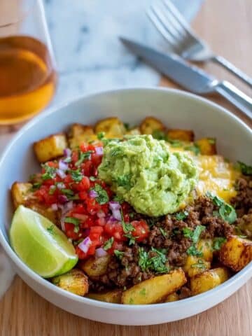 Loaded Potato Taco Bowl Recipe