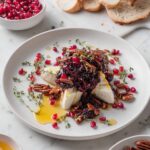 Cranberry Pomegranate Baked Brie Recipe