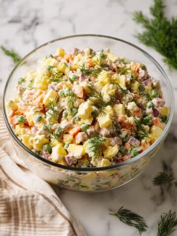 Olivier Salad (Russian Potato Salad) Recipe
