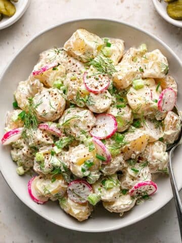 Dill Pickle Potato Salad with Creamy Dill Dressing Recipe