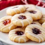 Apricot Raspberry Thumbprint Cookies Recipe