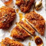 Baked Crunchy Hot Honey Chicken Recipe