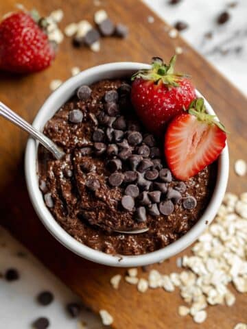 Chocolate Baked Protein Oats Recipe