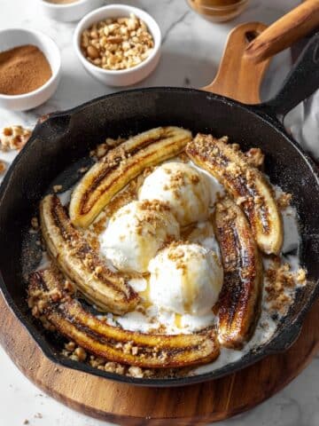 Maple Cinnamon Baked Bananas Recipe