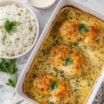 Smothered Cheesy Sour Cream Chicken Recipe