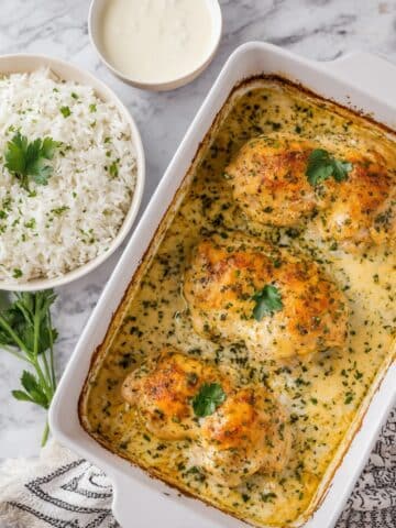Smothered Cheesy Sour Cream Chicken Recipe