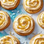 Sweet Cornbread Cookies with Honey Butter Frosting Recipe