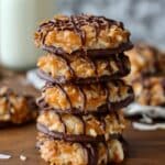 No Bake Samoa Cookies (Girl Scout Copycat) Recipe