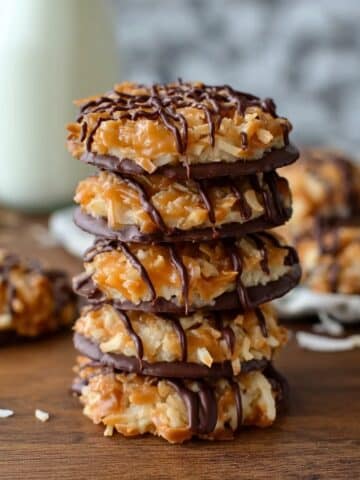 No Bake Samoa Cookies (Girl Scout Copycat) Recipe