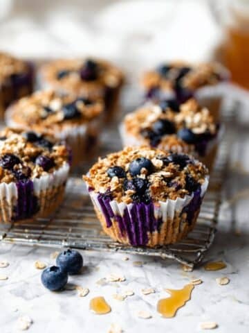 Baked Blueberry Oatmeal Cups Recipe