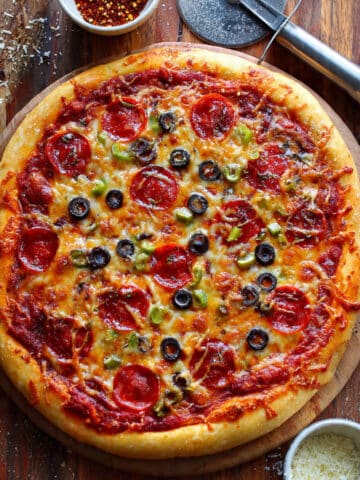 No Yeast Pizza Dough Recipe