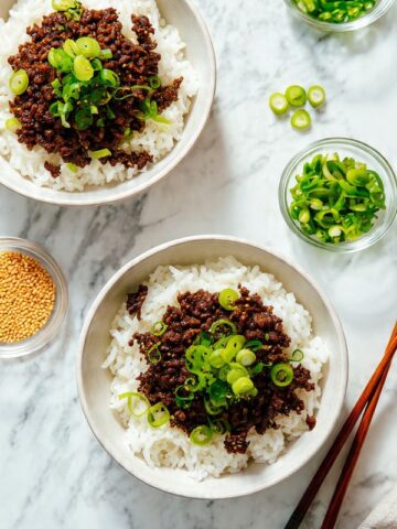 Korean Beef Bowl Recipe