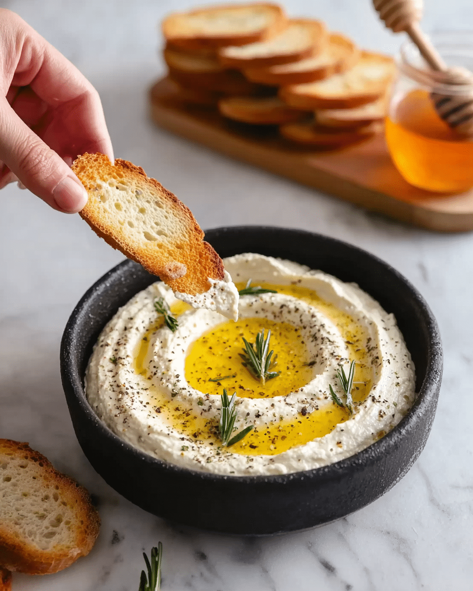 Whipped Ricotta with Honey and Lemon Recipe
