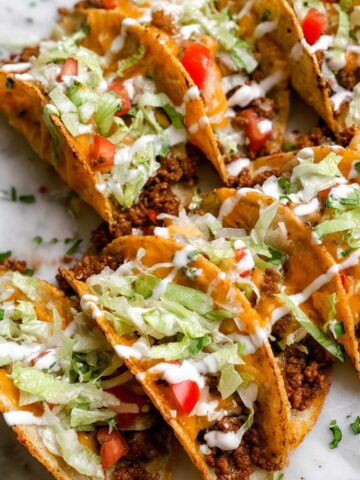 Oven Baked Beef Tacos Recipe