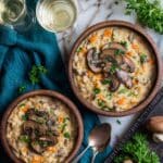 Creamy Vegan Mushroom Soup Recipe