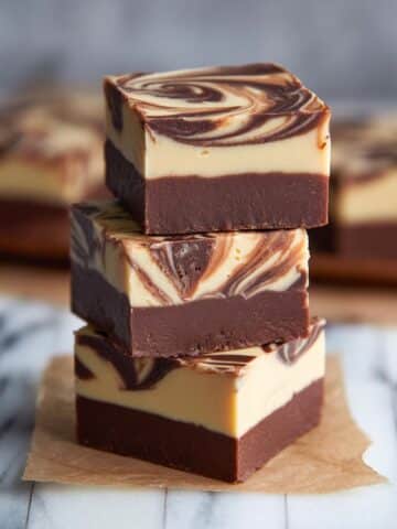Creamy Peanut Butter Fudge with Chocolate Layers Recipe