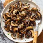 Air Fryer Mushrooms Recipe