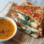 Grilled Pesto and Peach Panini Recipe