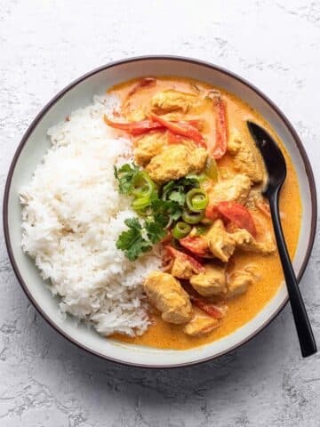 Thai Chicken Curry with Coconut Milk Recipe