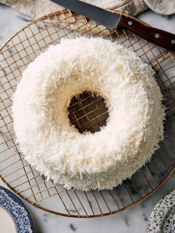 Tom Cruise Coconut Bundt Cake (Copycat Doan's Bakery Recipe) Recipe