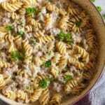 One Pot Beef Stroganoff Recipe
