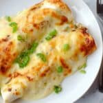 White Chicken Enchiladas Recipe