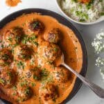 One Pot Saucy Satay Chicken Meatballs Recipe