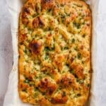 Garlic Butter No-Knead Focaccia Recipe