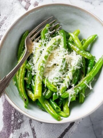 Roasted Parmesan Green Beans Recipe