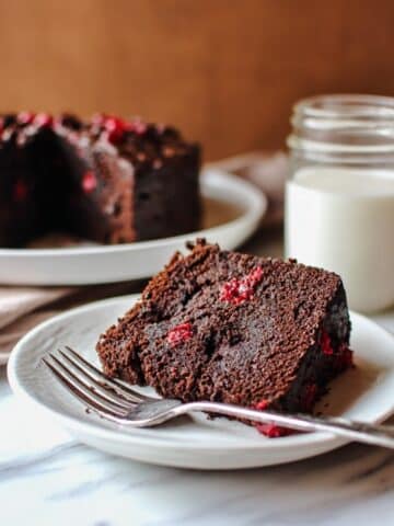 Dark Chocolate Raspberry Banana Bread Recipe