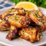 Air Fryer Garlic Parmesan Chicken Wings Recipe