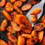 Roasted Carrots with Honey, Cinnamon, and Fresh Herbs Recipe