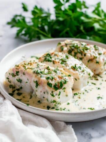 Easy Baked Halibut with Lemon and Chives Recipe