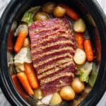 Crockpot Corned Beef and Cabbage Recipe