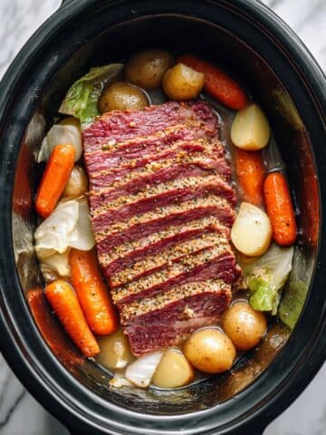 Crockpot Corned Beef and Cabbage Recipe