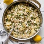 One Pot Lemon Artichoke Chicken and Rice Recipe