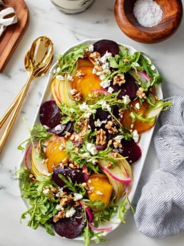 Beet Salad with Goat Cheese and Balsamic Recipe