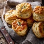 Homemade Honey Butter Cheddar Biscuits Recipe