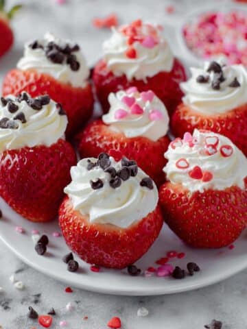 Cheesecake Stuffed Strawberries Recipe