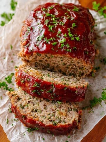 Classic Oven-Baked Meatloaf with Ketchup Glaze Recipe